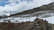 Archived webcam image showing Saas-Grund Hohsaas Kreuzboden Gondola Mid-Station on 8 May 2026 at 12:32