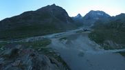 Archiviertes Webcam Bild: Saas-Grund Hohsaas Mittelstation Kreuzboden am 12.07.2026 um 06:40 Uhr