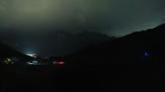 Archived webcam image showing Saas-Grund Hohsaas Kreuzboden Gondola Mid-Station on 20 Aug 2026 at 04:01