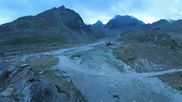 Archived webcam image showing Saas-Grund Hohsaas Kreuzboden Gondola Mid-Station on 20 Aug 2026 at 07:01