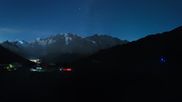 Archived webcam image showing Saas-Grund Hohsaas Kreuzboden Gondola Mid-Station on 6 Sep 2026 at 02:23