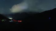 Archived webcam image showing Saas-Grund Hohsaas Kreuzboden Gondola Mid-Station on 19 Oct 2026 at 06:10