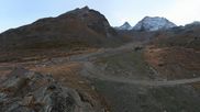 Archived webcam image showing Saas-Grund Hohsaas Kreuzboden Gondola Mid-Station on 19 Oct 2026 at 08:10