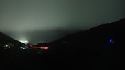 Archived webcam image showing Saas-Grund Hohsaas Kreuzboden Gondola Mid-Station on 19 Oct 2026 at 00:10