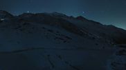Archived webcam image showing Saas-Grund Hohsaas Kreuzboden Gondola Mid-Station on 22 Oct 2026 at 04:36