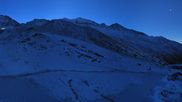 Archived webcam image showing Saas-Grund Hohsaas Kreuzboden Gondola Mid-Station on 22 Oct 2026 at 07:36