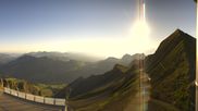 Archived webcam image showing Soerenberg Rothorn Summit Roundshot on 10 Jul 2026 at 07:38