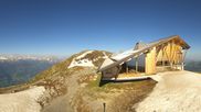 Archived webcam image showing Chaeserrugg: View from the summit on 28 May 2026 at 08:11