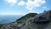Archived webcam image showing Chaeserrugg: View from the summit on 12 Jul 2026 at 14:06