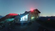 Archived webcam image showing Chaeserrugg: View from the summit on 14 Aug 2026 at 00:46