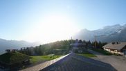 Archived webcam image showing Roundshot Villars Gryon Diablerets Isenau on 28 May 2026 at 07:43