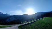 Archived webcam image showing Roundshot Villars Gryon Diablerets Isenau on 28 May 2026 at 02:43