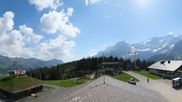 Archived webcam image showing Roundshot Villars Gryon Diablerets Isenau on 28 May 2026 at 10:43