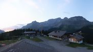 Archived webcam image showing Roundshot Villars Gryon Diablerets Isenau on 10 Aug 2026 at 06:23