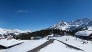 Archived webcam image showing Roundshot Villars Gryon Diablerets Isenau on 17 Mar 2026 at 12:42