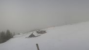 Archived webcam image showing Gamsalp Wildhaus Bergbahnen Toggenburg on 16 May 2026 at 08:47