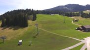 Archived webcam image showing Oberdorf Wildhaus Bergbahnen Toggenburg on 2 May 2026 at 12:33