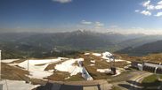Archived webcam image showing Crap Sogn Gion Terrain Park Laax on 25 May 2026 at 16:59