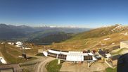 Archived webcam image showing Crap Sogn Gion Terrain Park Laax on 29 May 2026 at 08:23