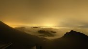Archived webcam image showing Laax Flims Falera La Siala Top Station on 10 Sep 2026 at 04:20