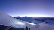 Archived webcam image showing Laax Flims Falera La Siala Top Station on Feb 26, 2026 at 6:46 AM