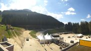 Archived webcam image showing Arosa Lenzerheide Base Station Rothorn Gondola on 28 May 2026 at 10:24