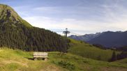 Archived webcam image showing Roundshot Allmendhubel Schilthorn on 7 Jul 2026 at 08:41