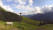 Archived webcam image showing Roundshot Allmendhubel Schilthorn on 3 Jul 2026 at 08:05