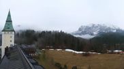 Archiviertes Webcam Bild: Hotel Schloss Elmau am 13.04.2026 um 08:52 Uhr