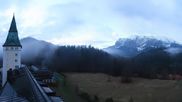Archived webcam image showing Garmisch-Partenkirchen: Elmau on 20 Apr 2026 at 06:46