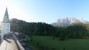 Archived webcam image showing Garmisch-Partenkirchen: Elmau on 28 May 2026 at 06:30