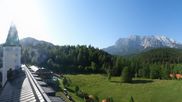 Archived webcam image showing Garmisch-Partenkirchen: Elmau on 28 May 2026 at 08:30