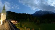 Archived webcam image showing Garmisch-Partenkirchen: Elmau on 28 May 2026 at 00:41