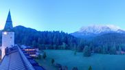 Archived webcam image showing Garmisch-Partenkirchen: Elmau on 19 Jun 2026 at 04:45