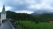 Archived webcam image showing Garmisch-Partenkirchen: Elmau on 19 Jun 2026 at 18:45