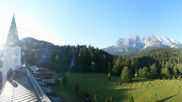 Archiviertes Webcam Bild: Hotel Schloss Elmau am 12.07.2026 um 07:58 Uhr
