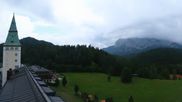 Archived webcam image showing Garmisch-Partenkirchen: Elmau on 2 Aug 2026 at 16:07