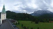 Archived webcam image showing Garmisch-Partenkirchen: Elmau on 18 Aug 2026 at 14:42