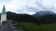 Archived webcam image showing Garmisch-Partenkirchen: Elmau on 18 Aug 2026 at 18:42