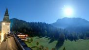 Archived webcam image showing Garmisch-Partenkirchen: Elmau on 27 Aug 2026 at 00:20