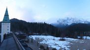 Archived webcam image showing Garmisch-Partenkirchen: Elmau on 21 Mar 2026 at 06:24