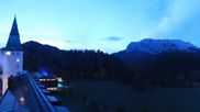 Archived webcam image showing Garmisch-Partenkirchen: Elmau on 17 Oct 2026 at 07:17