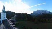 Archived webcam image showing Garmisch-Partenkirchen: Elmau on 17 Oct 2026 at 08:17