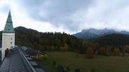 Archived webcam image showing Garmisch-Partenkirchen: Elmau on 17 Oct 2026 at 16:17