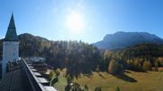 Archived webcam image showing Garmisch-Partenkirchen: Elmau on 17 Oct 2026 at 10:17