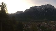 Archived webcam image showing Mittenwald - Kranzberg chair lift on 3 May 2026 at 06:19