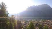 Archived webcam image showing Mittenwald - Kranzberg chair lift on 12 Jul 2026 at 08:49