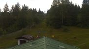 Archived webcam image showing Mittenwald - Kranzberg chair lift on 1 Aug 2026 at 07:31