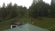 Archived webcam image showing Mittenwald - Kranzberg chair lift on 20 Aug 2026 at 07:16