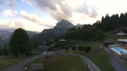 Archived webcam image showing Märchenhotel Bellevue - Braunwald on 21 Jul 2026 at 20:45
